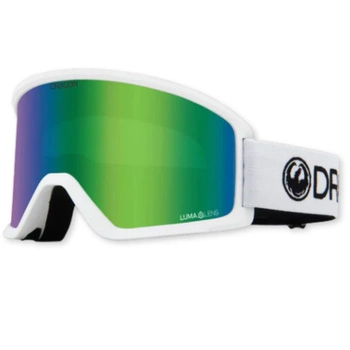Gogle narciarskie Dragon DX3 OTG snowboardowe białe cat. S2