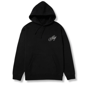 Bluza męska HUF Feline Eye z kapturem czarna bawełniana