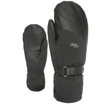 Rękawice damskie Level Bliss Crystal Mitt Gore-Tex narciarskie czarne