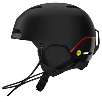 Kask Giro Ledge Sl MIPS narciarski slalomowy z ochraniaczem szczęki czarny