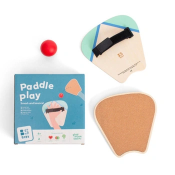 Rakietki drewniane do gry w padla BS Toys 2 sztuki