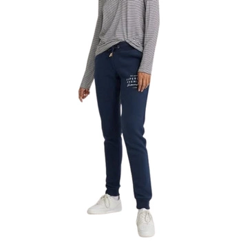 Spodnie damskie Superdry Applique joggery dresowe granatowe