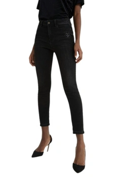 Spodnie damskie Desigual Alba jeansy czarne