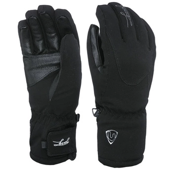 Rękawice damskie Level Alpine narciarskie czarny