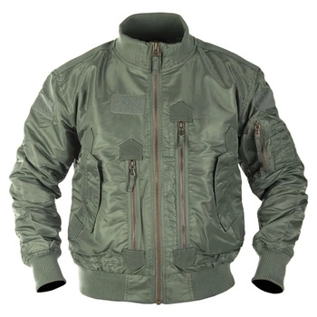 Kurtka męska Mil-Tec US Tactical Flight przejściowa pilotka zielony