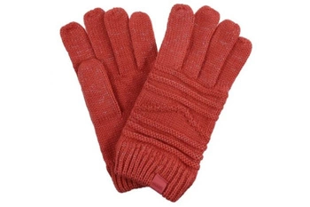 Rękawiczki damskie Regatta Frosty zimowe czerwone