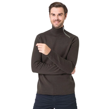 Sweter męski Only & Son Luke Life golf bawełniany khaki r. S