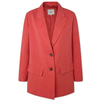 Marynarka damska Pepe Jeans Silvia żakiet koralowy klasyczny