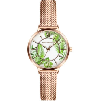 Zegarek damski Emily Westwood złoty bransoleta mesh