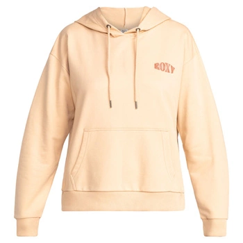 Bluza damska Roxy Afternoon Hike beżowa z kapturem