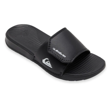 Klapki dziecięce Quiksilver Bright Coast czarne wygodne na lato z regulacją
