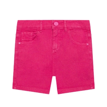Spodenki dla dziewczynki Guess krótkie jeansowe różowe r. 62