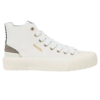 Buty unisex Kaotiko trampki wysokie białe