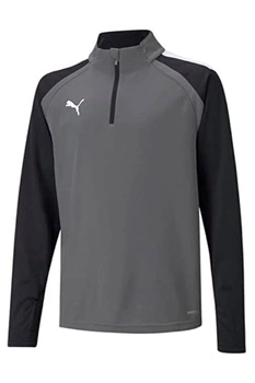 Bluza dziecięca Puma teamLIGA sportowa czarno szara