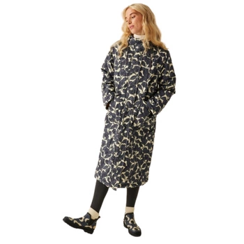 Płaszcz damski Regatta Orla Long Quilt z kapturem pikowany