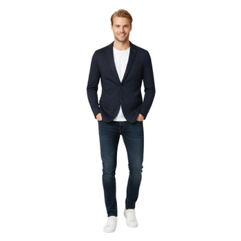 Marynarka męski Lee Cooper Fosto granatowa klasyczna