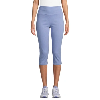 Spodnie damskie Kabello Corsaire legginsy rybaczki 3/4 niebieskie r. S/M