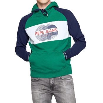 Bluza męska Pepe Jeans Sherwood z kapturem bawełniana zielona