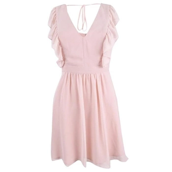 Sukienka damska BCBG elegancka różowa koktajlowa r. S