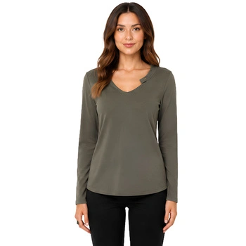 Sweter damski Sarah Pacini ciemna oliwka r. one size