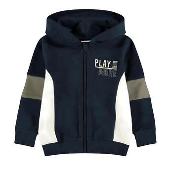 Bluza dziecięca Name It Mobeng rozsuwana z kapturem bawełniana