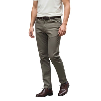 Spodnie męskie Faguo jeansowe kalsyczne khaki