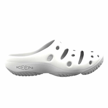Klapki damskie Keen Yogui sportowe z pianki zabudowane białe r. 39,5