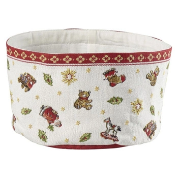 Kosz na pieczywo Toy's Delight od Villeroy & Boch bawełniany