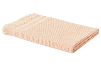 Ręcznik kąpielowy Westwing Yara 100% bawełna 290 g/m² różowy 70 x 140 cm