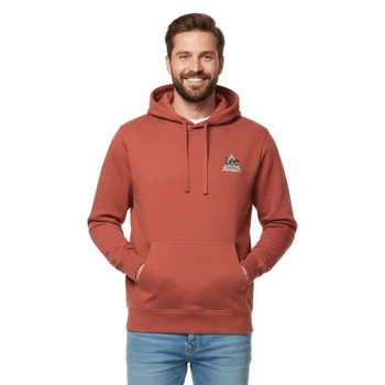 Bluza męska Lee Small Triangle Hoodie z kapturem pomarańczowa