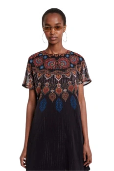 Sukienka damska Desigual Mexican czarna krótka elegancka r. S