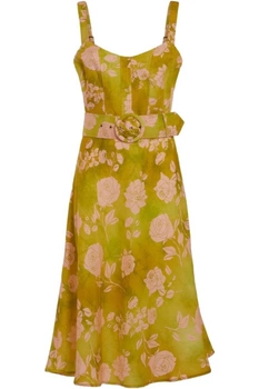 Sukienka damska Marciano by Guess maxi w kwiaty