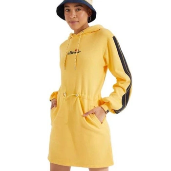 Bluza sukienka damska Ellesse Siccus Dress dresowa żółta r. M