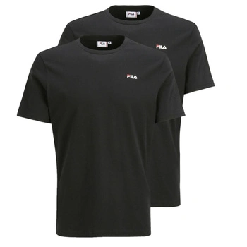 Koszulka męska Fila Brod Tee t-shirt 2-pak czarna r. L
