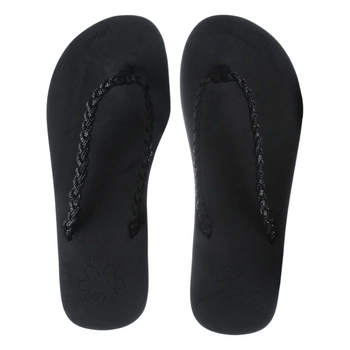 Klapki damskie Flip Flop Glitter japonki czarne