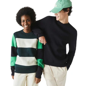 Sweter męski Lacoste AH3124 dwustronny bawełniany czarny r. 3XL