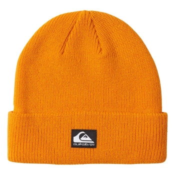 Czapka męska Quiksilver Performer Cuff 2 beanie zimowa pomarańczowa