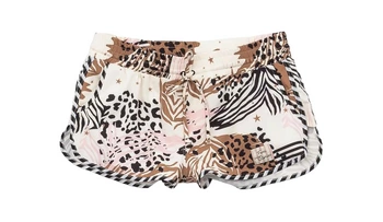Spodenki damskie FemiStories Lili plażowe kąpielowe w centki