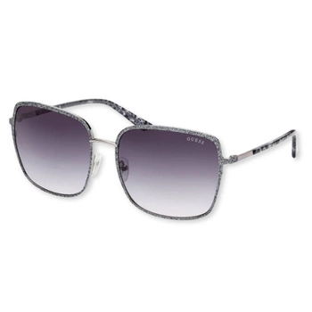 Okulary damskie Guess GU7846 przeciwsłoneczne brokatowe muchy