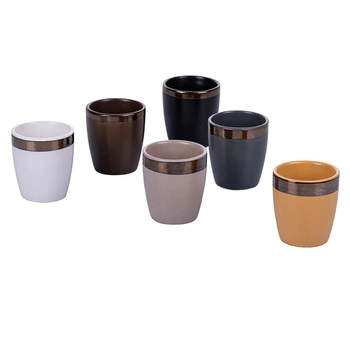 Komplet filiżanek Villa d’Este Home Naima do espresso 6 sztuk 90 ml