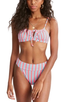 Góra od stroju kąpielowego Billabong Surf Coco Bralette w paski