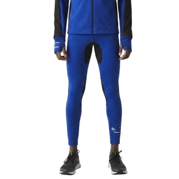 Legginsy męskie Lacoste sportowe treningowe niebieskie r. S