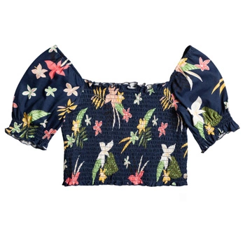 Bluzka dziewczęca Roxy Sunday Night hiszpanka granatowa