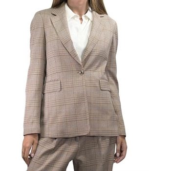 Marynarka damska Liu Jo Giacca Lunga klasyczna kratka