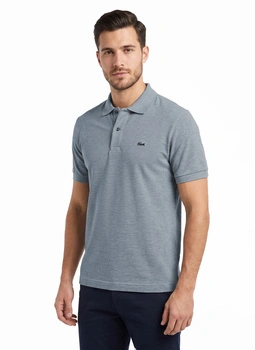 Koszulka męska Lacoste Polo niebieska polówka o klasycznym kroju r. 4XL