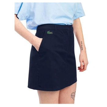 Spódnica damska Lacoste sportowa z podszytymi spodenkami granatowa r. 34