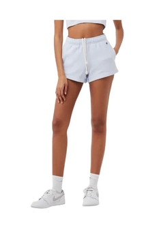 Spodenki Champion damskie krótkie sportowe dresowe jasno niebieskie