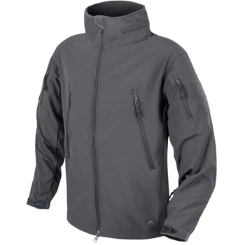 Kurtka męska Helikon-Tex Gunfighter Softshell taktyczna wodoodporna szara