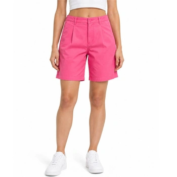 Spodenki damskie Stussy Lee Baggy eleganckie bermudy różowe r. S
