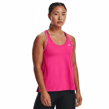 Koszulka damska Under Armour Knockout Tank sportowa różowa